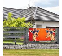 Bannière de bienvenue pour photographie de fête, arrière-plan photo, girafe portant des lunettes de soleil, panneau de porte, bannière à suspendre, décoration murale, panneau de bienvenue, décoration