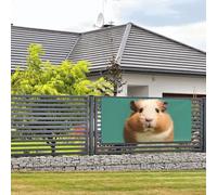 Bannière de bienvenue pour photographie de fête, arrière-plan photo, panneau de porte hamster mignon et bizarre, bannière à suspendre, décoration murale, panneau de bienvenue, décoration de fête