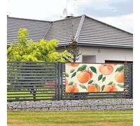 Bannière de bienvenue pour photographie de fête, arrière-plan photo, panneau de porte pêche, bannière à suspendre, décoration murale, panneau de bienvenue, décoration de fête, petit