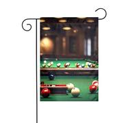 Bannière de billard pour l'extérieur - 30,5 x 45,7 cm - Décoration de cour - Cadeaux pour la maison - Fournitures de fête