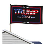 Bannière de campagne - Bannière de fond pour élection extérieure - Bannière de fond résistante aux intempéries et à la décoloration, bannière de drapeaux 2024 pour extérieur, intérieur