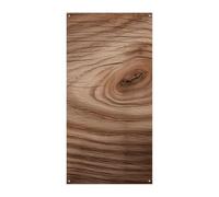 Bannière de couverture de porte en grain de bois 90 x 180 cm, bannières de fête, panneau de bienvenue saisonnier, décoration verticale à suspendre pour porche, entrée, jardin