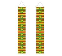 Bannière de décoration de fête hawaïenne indigène - Peut être utilisée pour les fêtes de remise de diplôme et les célébrations de remise de diplôme à l'intérieur et à l'extérieur, un article