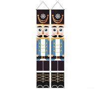 Bannière de décoration de Noël robuste pour créer une atmosphère joyeuse avec ce design accrocheur avec des éléments festifs