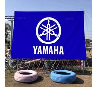 Bannière de décoration intérieure de studio de vie multifonctionnelle Y-Yamaha, style rétro de luxe, avec drapeaux multinationaux z3