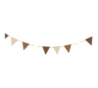 Bannière de décorations de fête | Bannière de Fanion en Cuir Drapeau Arc-en-de Triangle | Bannières de Fanion en Cuir banderoles Arc-en-pour Les décorations de Festival de Guirlande d'anniversaire