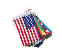 Bannière de Drapeau de Football pour Bar, Fans, Polyester | Décoration Intérieure et Extérieure, Finition Soignée, Résistante à Décoloration, Jardin et Lieux Publics