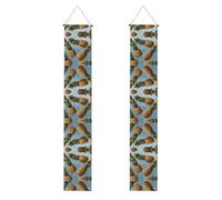 Bannière de fête de remise de diplôme à motif ananas - Décoration intérieure et extérieure