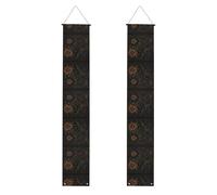 Bannière de fête de remise de diplôme à motif fleurs jaunes - Décoration intérieure et extérieure