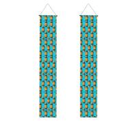 Bannière de fête de remise de diplôme avec motif ananas à pois - Décoration intérieure et extérieure