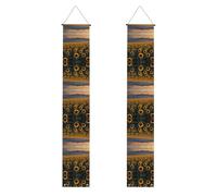 Bannière de fête de remise de diplôme avec motif de tournesol - Décoration intérieure et extérieure