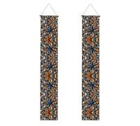 Bannière de fête de remise de diplôme avec motif étoile de mer plage - Décoration intérieure et extérieure