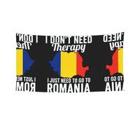 Bannière de fête d'Halloween à suspendre avec carte de la Roumanie pour les vacances, 1 pièce, idéale pour les rassemblements d'Halloween et de Noël