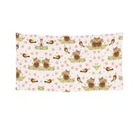 Bannière de fête d'Halloween à suspendre avec motif hibou mignon pour les vacances, 1 pièce, idéal pour les rassemblements d'Halloween et de Noël