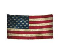 Bannière de fête d'Halloween imprimée drapeau américain, décoration extérieure pour clôture, porche, jardin, vacances, décoration à suspendre
