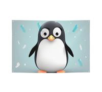 Bannière de fête « Happy Birthday » - Panneaux personnalisés - Bannière d'animaux mignons - Drapeaux d'extérieur - Toile de fond « Happy Birthday » - Tapisserie pour décoration de fête - 180 x 120 cm