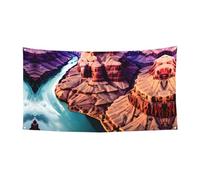 Bannière de fête imprimée Grand Canyon pour anniversaire, carnaval, Halloween, anniversaires de mariage