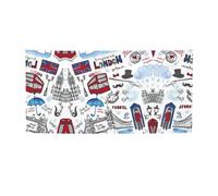 Bannière de fête imprimée Londres, décorations pour toutes les occasions, pour Thanksgiving, fêtes d'anniversaire et plus encore