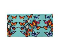 Bannière de fête imprimée papillon et violoncelle, décorations pour toutes les occasions, pour Thanksgiving, fêtes d'anniversaire et plus encore