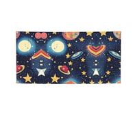 Bannière de fête imprimée univers ciel étoilé, décorations pour toutes les occasions, pour Thanksgiving, fêtes d'anniversaire et plus encore