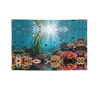 Bannière de fête The Underwater World - Bannières pour décorations pour anniversaires, Noël et événements festifs