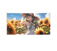 Bannière de fête « You Are My Sunshine » avec imprimé tournesol, bannière d'anniversaire personnalisée, parfaite pour les décorations festives