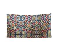 Bannière de fleurs bohème pour Halloween, Noël, décorations de fête, accessoires de studio, décoration de festival