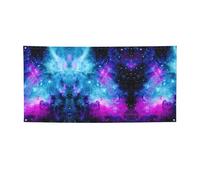 Bannière de fond de rivière étoilée, bannières de vacances, décoration pour remise de diplôme, mariage