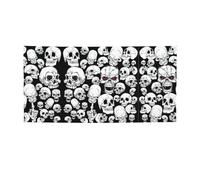 Bannière de fond en forme de crâne maléfique - Bannière décorative pour remise de diplôme, mariage