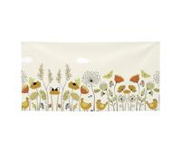 Bannière de fond pour enterrement de vie de jeune fille, papillons volants parmi fleurs, décoration pour remise de diplôme, mariage