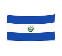 Bannière de fond pour événement El Salvador à suspendre adaptée pour les fêtes en bord de mer ou les festivals, etc