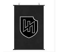 Bannière de la Seconde Guerre mondiale célèbres Orders of Battle Poster rétro Drapeau de l'armée Décoration d'intérieur (2ème division Panzer)