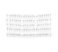 Bannière de l'alphabet en langue des signes pour Halloween, Noël, décorations de fête, accessoires de studio, décoration de festival