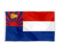 Bannière De L'Union Nationale Karen Peuples Karens 2 Œillets Drapeau Double Face Couleur Vive Bannière De Drapeaux Personnalisés Pour Bar Supporters Balcon 90X150Cm