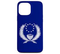 Bannière de Micronesie avec Drapeau de la Marque Pohnpei Coque pour iPhone 13 Pro Max