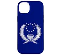 Bannière de Micronesie avec Drapeau de la Marque Pohnpei Coque pour iPhone 14 Plus
