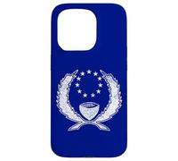 Bannière de Micronesie avec Drapeau de la Marque Pohnpei Coque pour iPhone 15 Pro