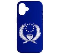 Bannière de Micronesie avec Drapeau de la Marque Pohnpei Coque pour iPhone 16