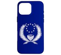 Bannière de Micronesie avec Drapeau de la Marque Pohnpei Coque pour iPhone 16 Pro Max