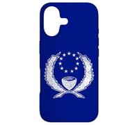 Bannière de Micronesie avec Drapeau de la Marque Pohnpei Coque pour iPhone 17