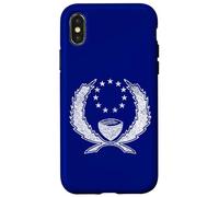 Bannière de Micronesie avec Drapeau de la Marque Pohnpei Coque pour iPhone X/XS