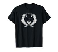 Bannière de Micronesie avec Drapeau de la Marque Pohnpei T-Shirt