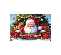 Bannière de Noël festive pour votre garage - Joyeuses fêtes dans votre garage (C, 244x213cm)