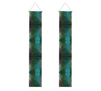 Bannière de porche d'automne à motif magique, bannières en polyester, utilisation en intérieur et en extérieur, facile à accrocher et réutilisable