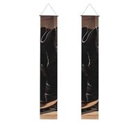 Bannière de porche de cowboy avec chapeau noir bottes occidentales pour remise de diplôme 2025 félicitations pour porte d'entrée pour intérieur ou extérieur