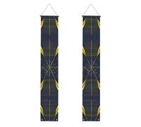 Bannière de porche de remise de diplôme WHJDPP multidimensionnelle pour décoration de porte, pour extérieur et intérieur, cour, fête, 30,5 x 180,3 cm