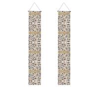 Bannière de porche de remise de diplôme WHJDPP Prairie Animaux Décoration Bannière de porte, pour extérieur et intérieur, cour, fête, 30,5 x 180,3 cm