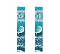 Bannière de porche de remise de diplôme WHJDPP Sea of Love pour extérieur et intérieur 30,5 x 180,3 cm