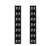 Bannière de porche de remise de diplôme WHJSHOP Two little mice holding love Pattern Decor Banner Door Sign for Outdoor Indoor Yard Party 30,5 x 180,3 cm