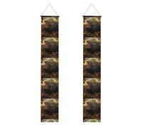Bannière de porche de remise de diplôme YYHHAOFA Harvest Turquie - Décoration de porte, pour extérieur et intérieur - 30,5 x 180,3 cm
